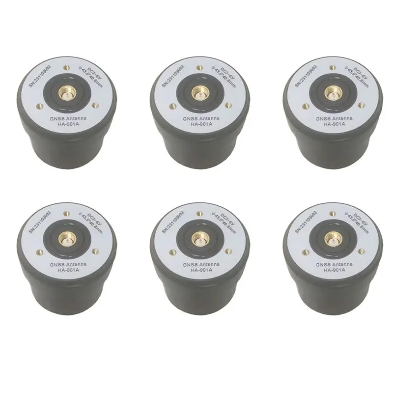 6X Quadrifilar Helix Multi-Satellite Multi-Frequency Spiral Antenna GPS BDS GLONASS L-Band Active UAV RTK