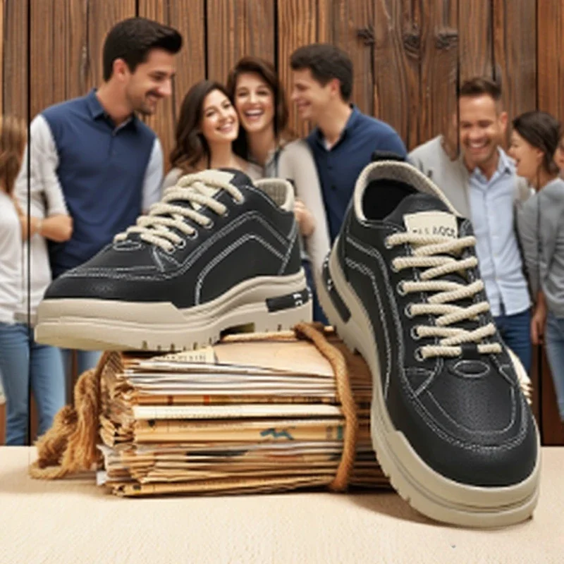 2025 الربيع والخريف حذاء كاجوال جديد مع الطلاب الرجال موضة مجلس الأحذية الاتجاه حذاء أبيض صغير حذاء رياضي رجالي #5