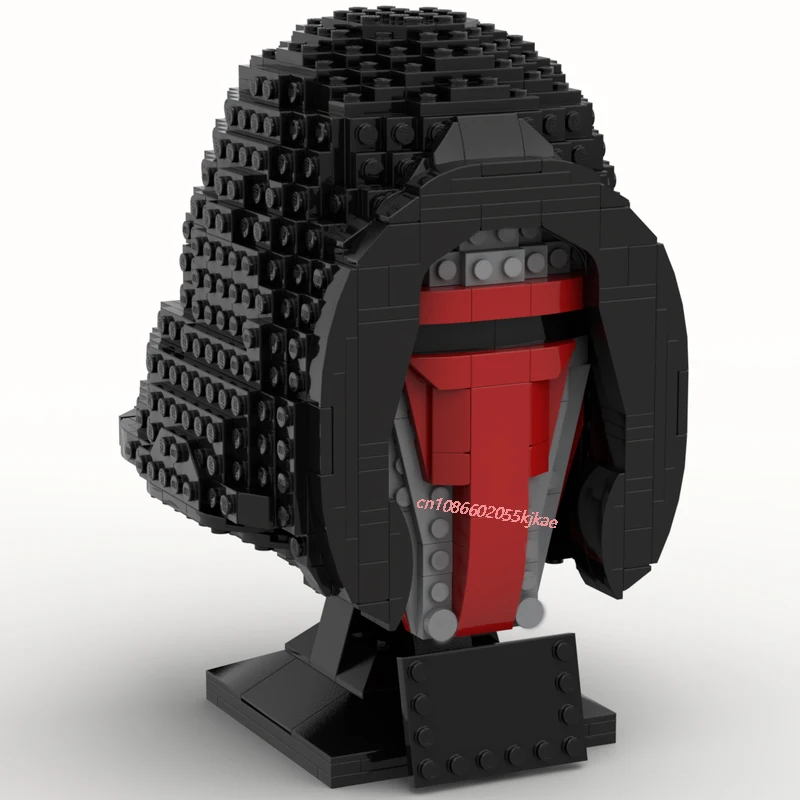 NEW 745PCS MOC Famous star Movie Character Darth Revan Helmet model DIY creative ideas Child Toy christmas Gift Building Blocks