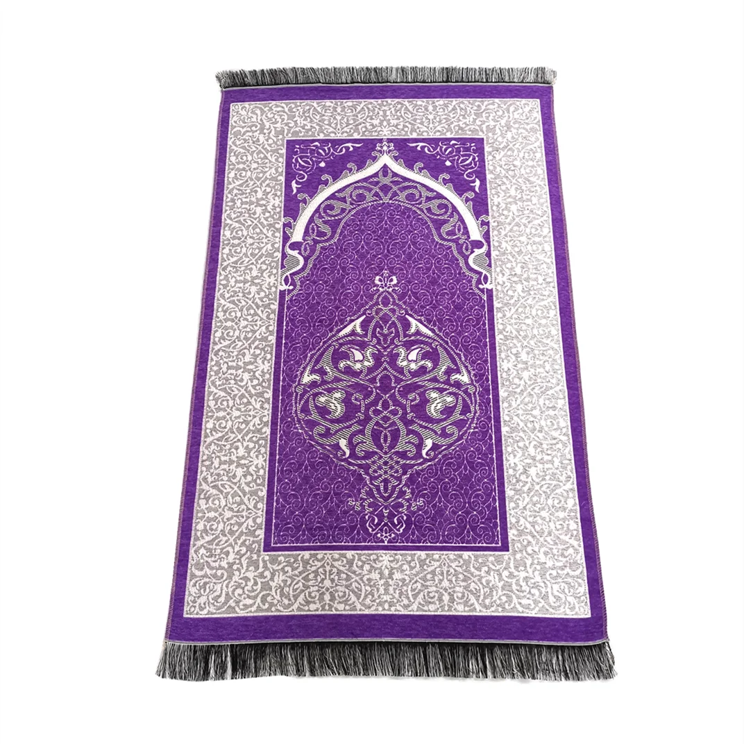 Sejadah alfombra de oración musulmana de viaje Gebu, alfombra de oración para Besar Salat, 70x110cm