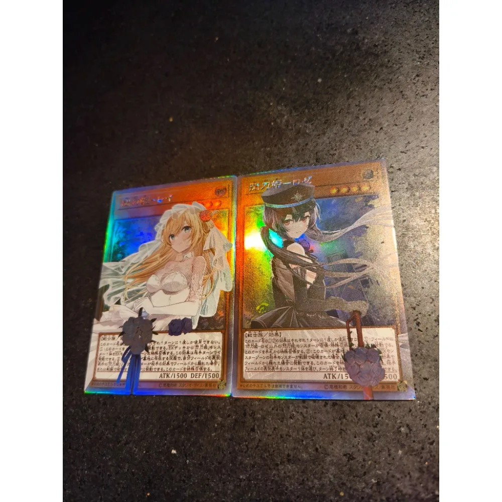

Ю-Ги-Ой своими руками! Sky Striker Ace-Raye Roze Prismatic Secret Редкие 2 шт. Аниме Периферийные игры Коллекционная карта Праздничный подарок