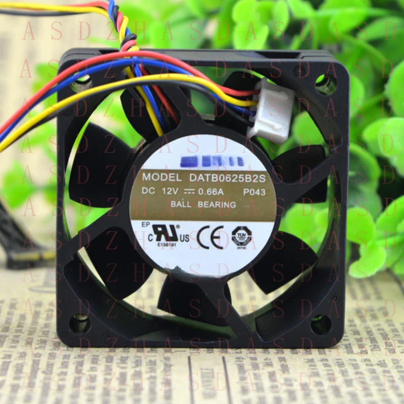 Z for AVC DATB0625B2S 6025 12V 0.66A 6cm PWM Gale Violent Cooling Fan