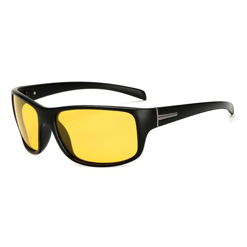 

Polarized Men Women Night vision Sunglasses SQUARE Drive Yellow Lens Vintage Square Male Female Sun Glasses for men High quality