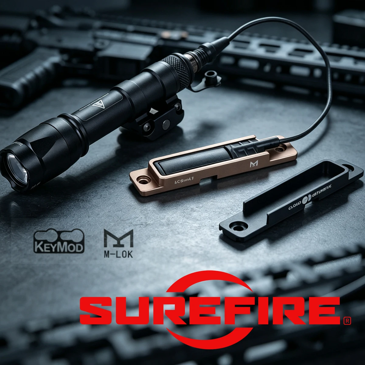 Surefire M600 M600C M300 Flashlight Switch Fit SMR Remote Pressure Switch M-LK Pad Tactical Torch Hunting Airsoft Scout Lights