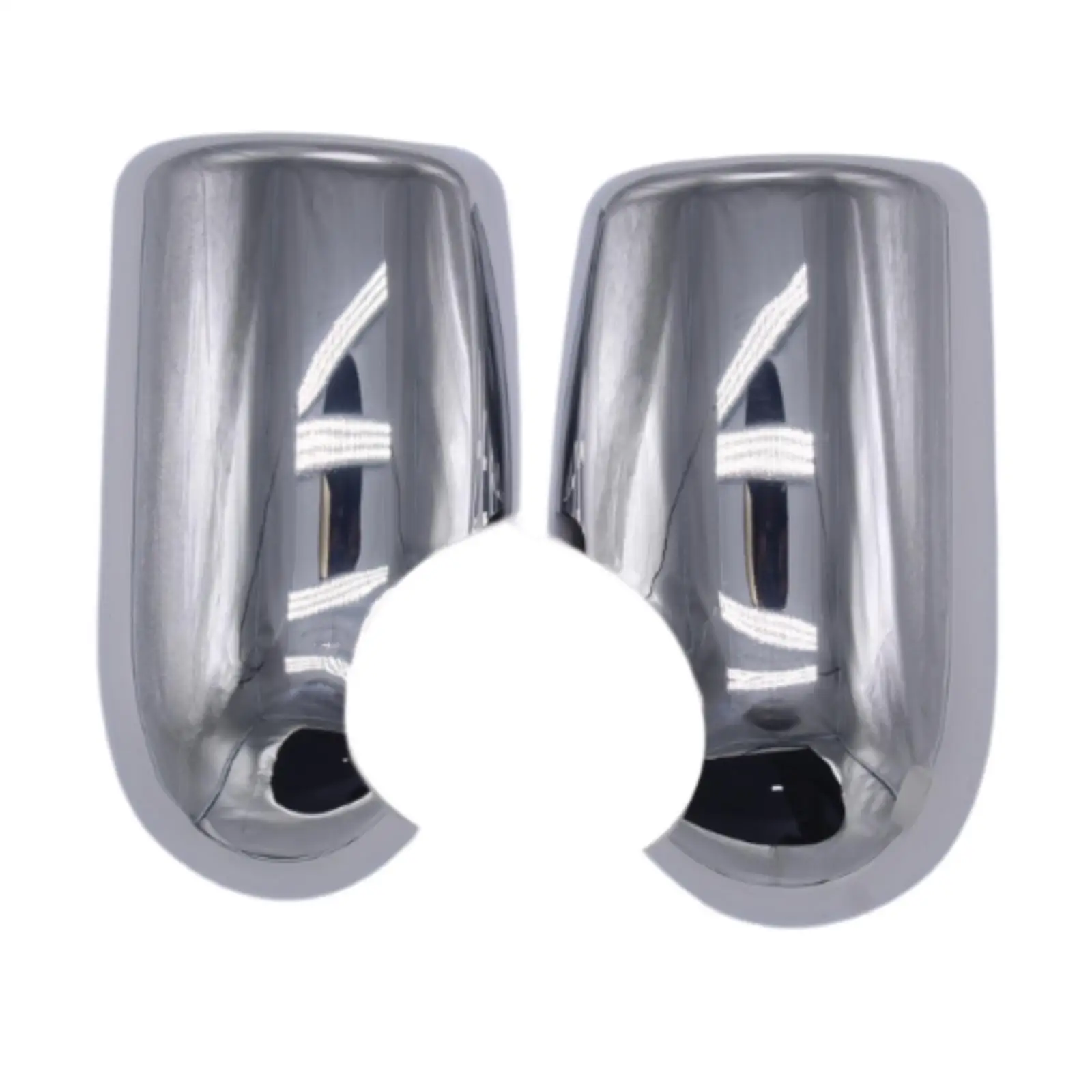 

2Pcs Wing Mirror Trim Covers Outside for Ford Transit MK6 MK7 2000-2006