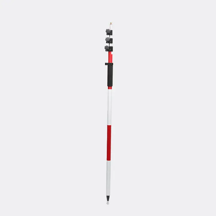 

PLS52-4 Surveying Accessories 5.2 Meter Telescopic Prism Poles for Total Station