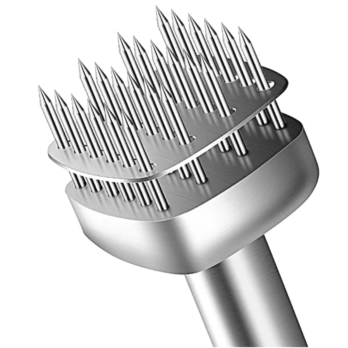 Stainless Steel Kitchen Tender Meat Needle Cooking Meat Tenderizer Tool Loose Meat Needle Pork Chop Steak Hammer