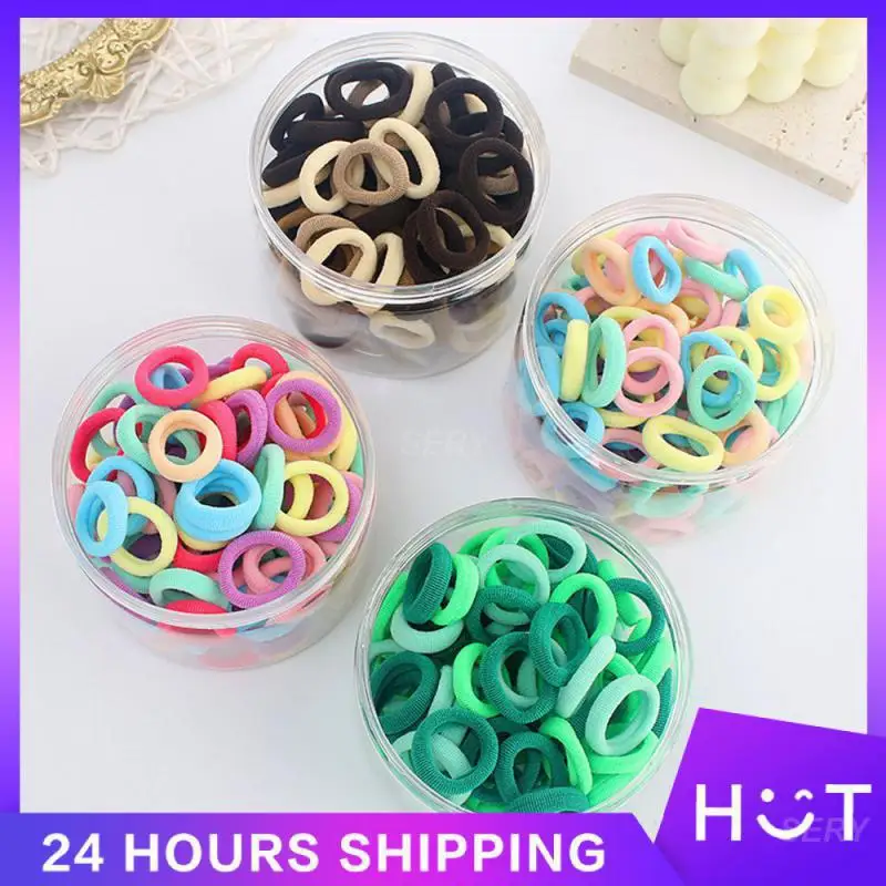 Towel Ring Comfortable To Wear Elastic Hair Band Children's Hair Accessories Girl's Hair Rope Comfortable And Not Tight On Hair