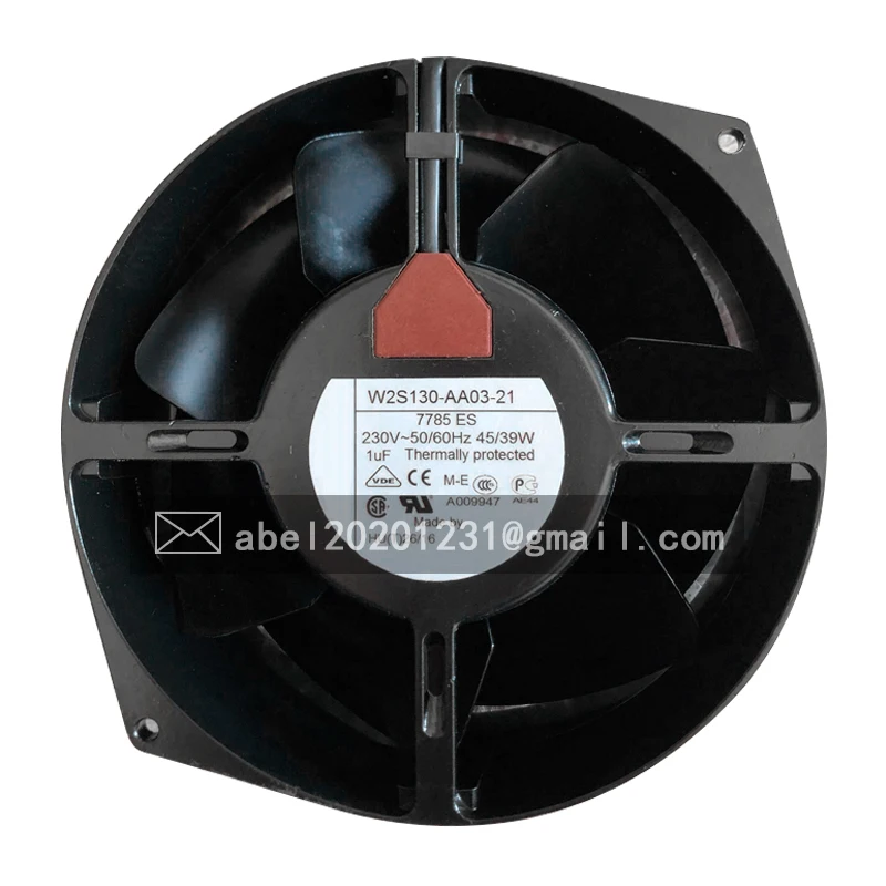 BRAND NEW ORIGINAL W2S130-AA03-21 W2S 130-AA 03-21 AC 230V 45W/39W COOLING FAN 17255 172*150*55 MM