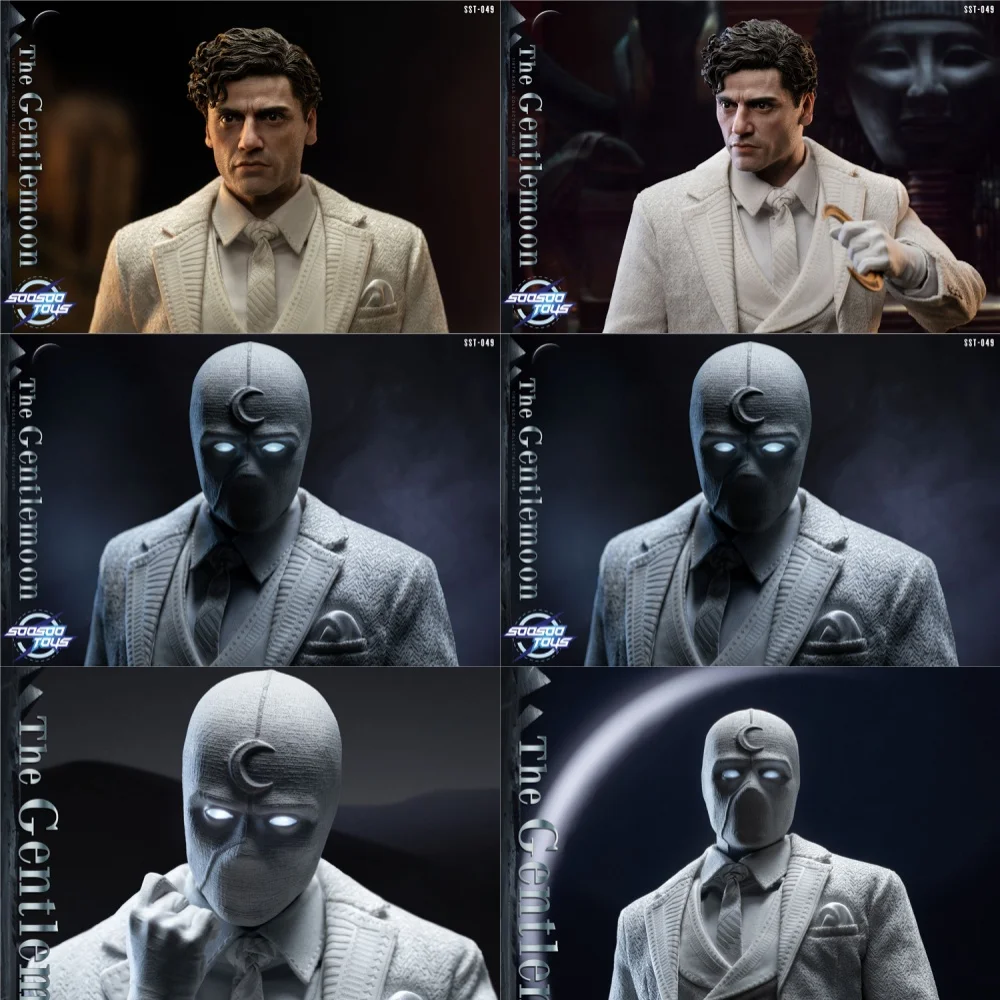 Venta caliente Soosootoys SST049 1/6 soldado masculino Drama clásico guapo Caballero de luz de luna conjunto completo 12 pulgadas figura de acción coleccionable