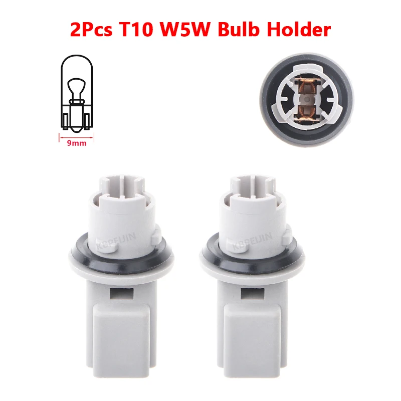 For Nissan Livina 2012 Clearance Light Socket T10 Bulb Holder Car Lamp Replacement Parts 2PC