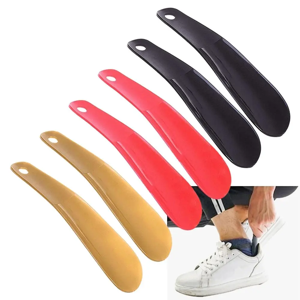 16cm Plastic Shoe Horns Shoe Puller PP Plastic Small Shoe Puller Gift Shoe Puller Professional Flexible Shoe Wearer