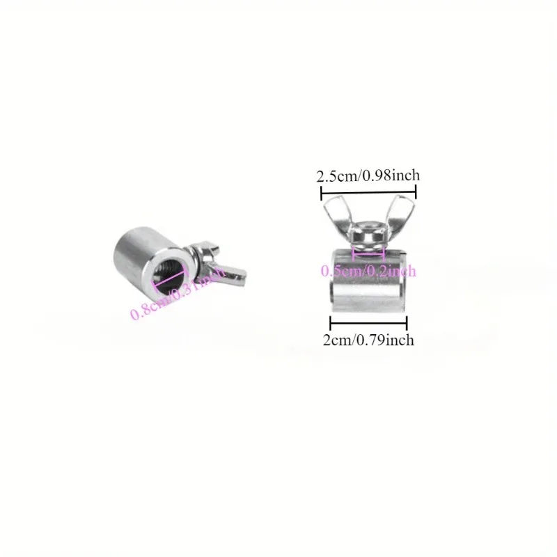 2PCS 8mm Sunshade Track Stopper, Suitable for RV, Camper Van or Boat, Camping Tent Equipment Sunshade Accessories view 4