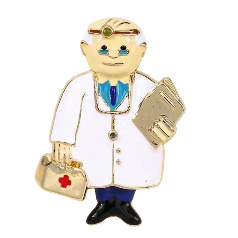 A52E Einzigartige Cartoon-Design-Legierungsbrosche, tragbar und bequem für lässige Outfits – Detail 4