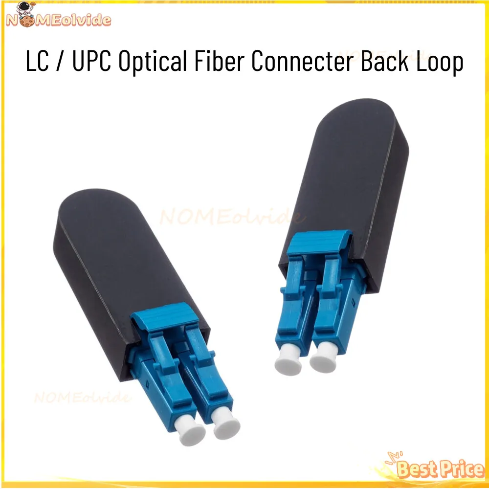 

1pcs UPC Connecter LC Back Loop Module Single Mode Optical Fiber Loopers