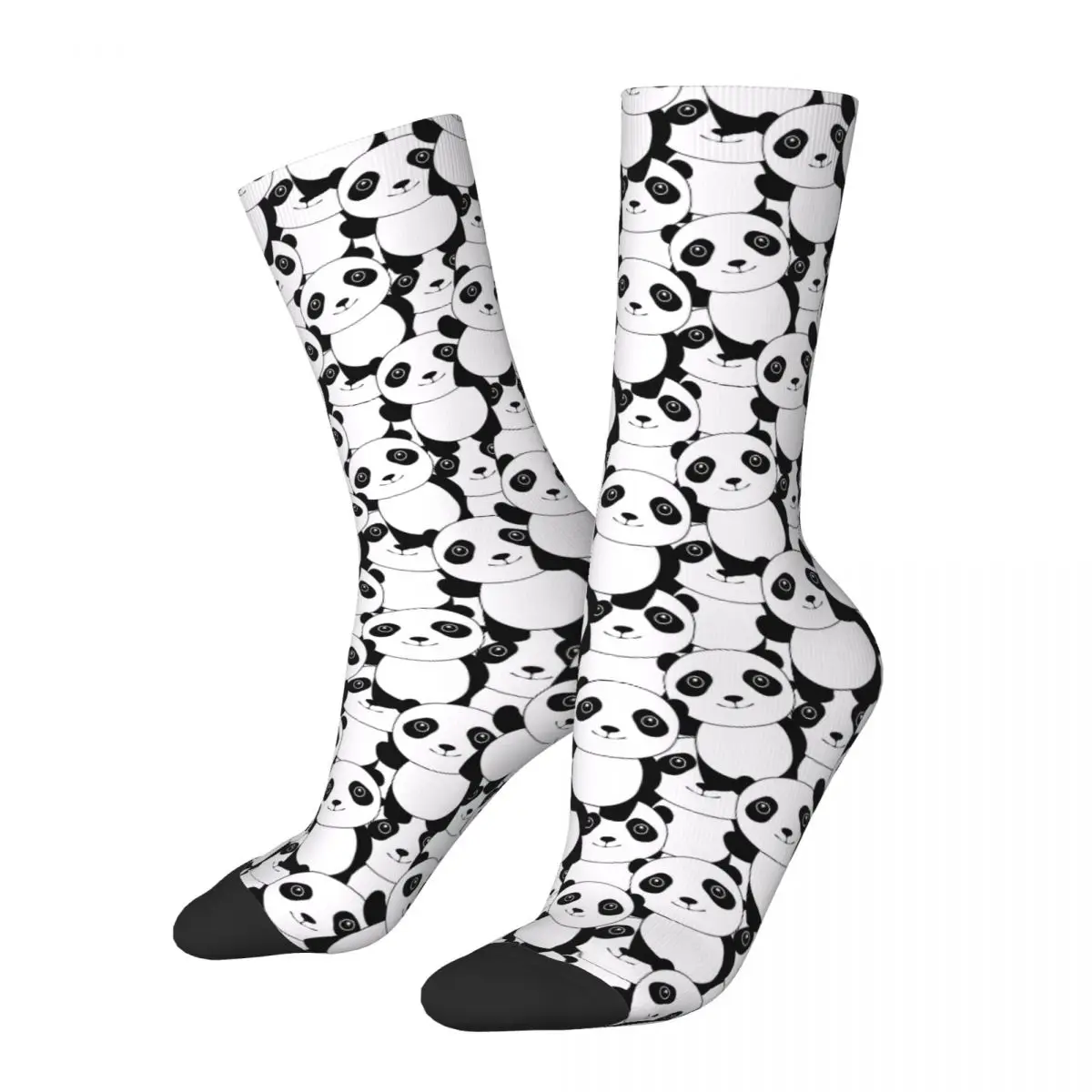 

Colorful Panda Cute Animal Football Socks Polyester Long Socks for Women Men Non-slip