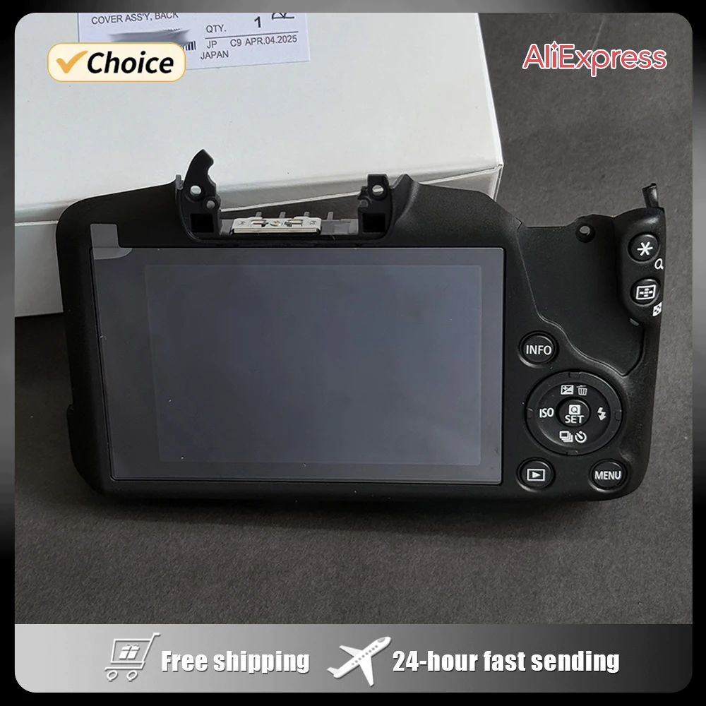 

New complete back cover assy with LCD screen and buttons For Canon EOS R100 camera repair parts