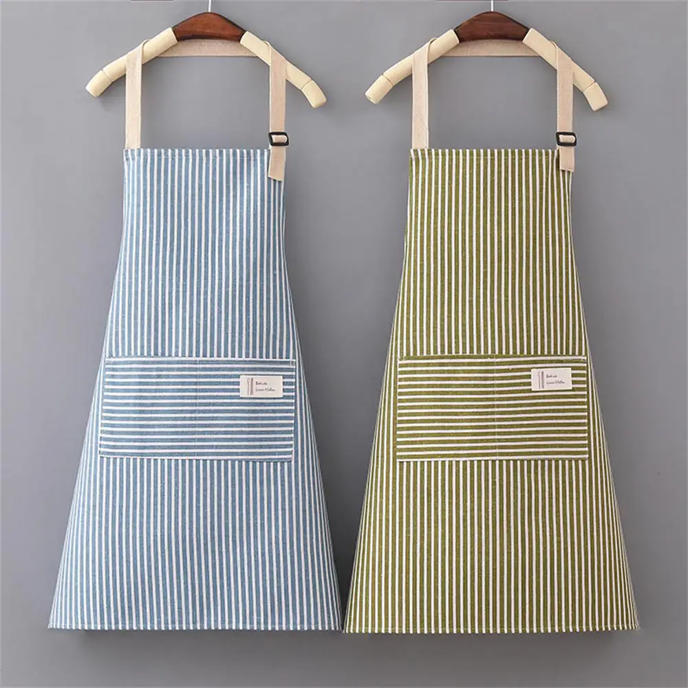 Kitchen Household Cooking Apron Men Women Oil-Proof Waterproof Adult Waist Fashion Coffee Overalls Apron Kitchen Accessories