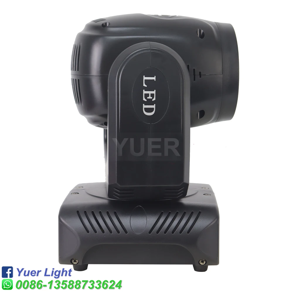 Imagem -03 - Yuer-beam Spot Moving Head Light Iluminação de Palco dj com Abertura 18 Prisma Dmx512 para dj Disco Party Club Efeito Lâmpada 120w