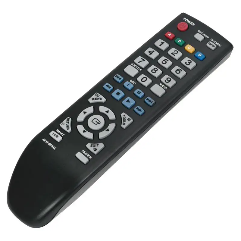 DTB9 AK59-00113A Replacement Remote Control for Blu-Ray DVD Player for BD-D5300 for BD-D5250C, Black, Easy Install