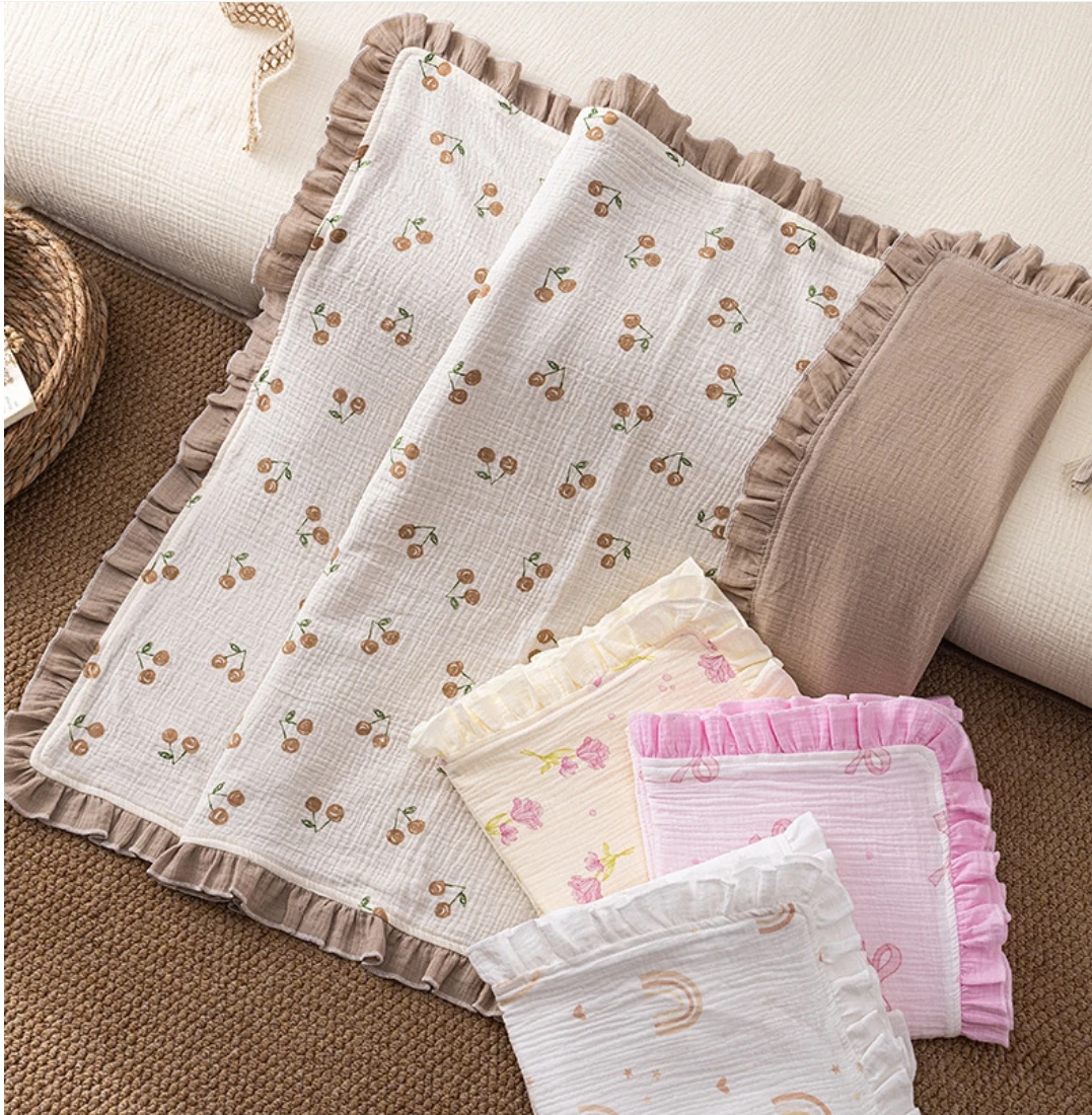 Muslin Swaddle Wrap - Muslin Bebek Kundak Battaniyeleri Yenidoğan Pamuk