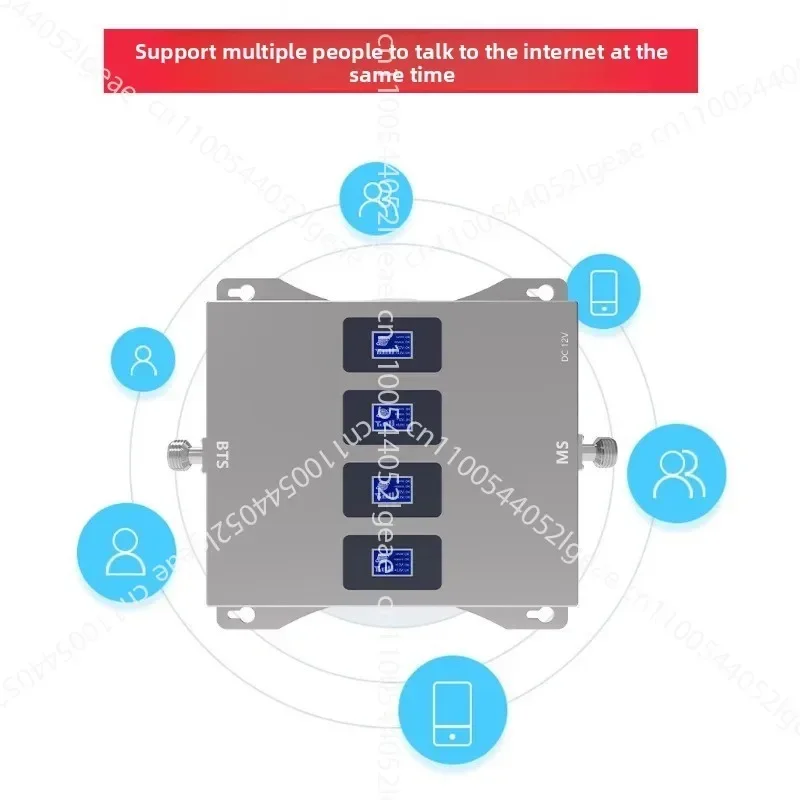 Mobile Phone Signal Booster Full Network 5G Signal Enhancement Receiver Expansion Amplifier Multi-band