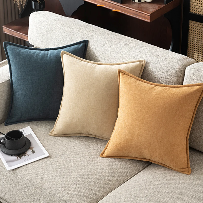 Housse de coussin en chenille - Pillow Cover 20X20 avis et prix