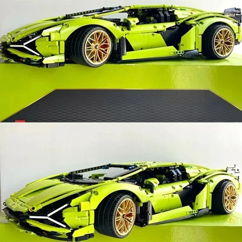 Moc 3696Pcs Technical Lambos Moc Super Car Model Building Blocks Compatible 42115 FKP37 Bricks For Adult Toy Kids Christmas Gift