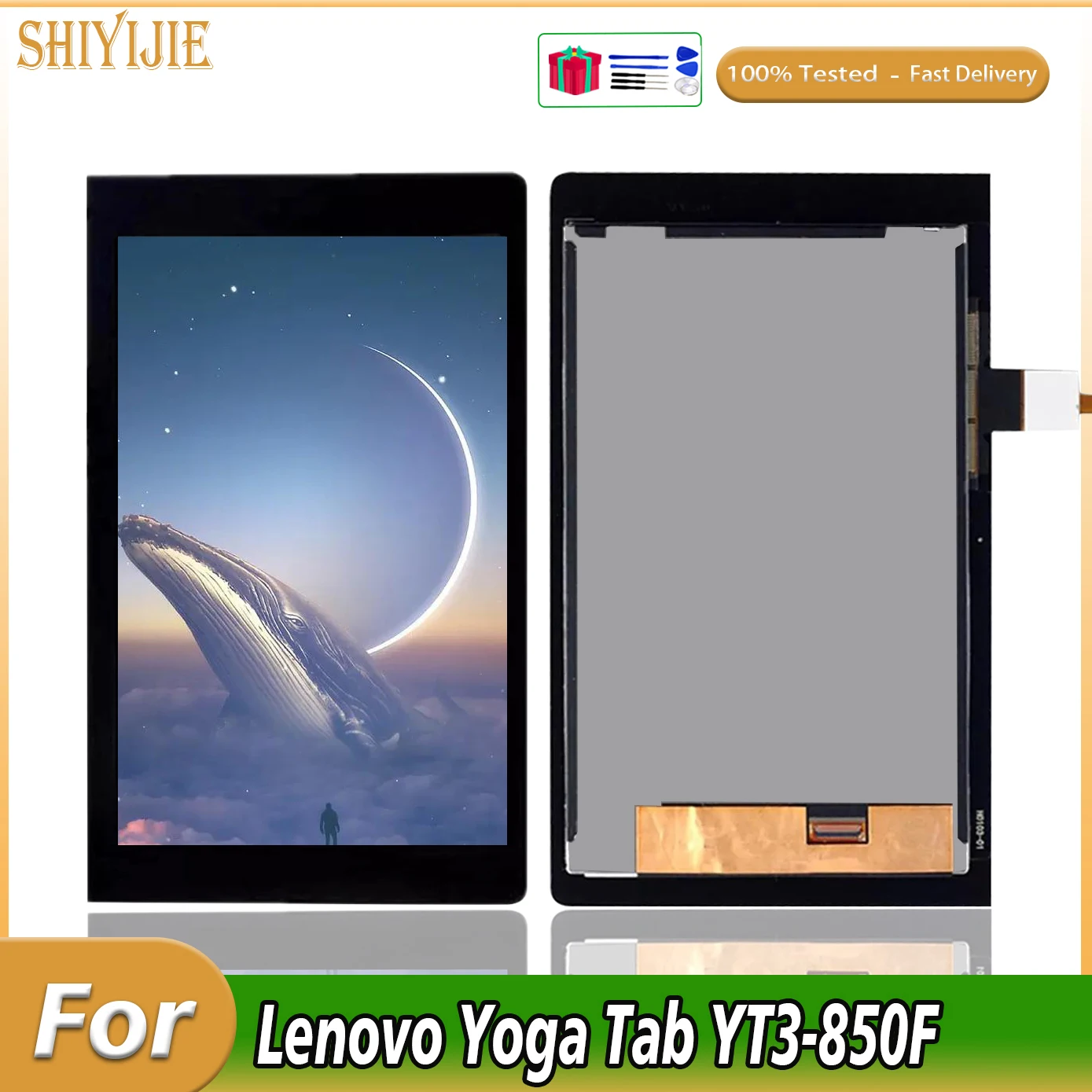 

100% Tested For Lenovo Yoga TAB 3 8.0 YT3-850 YT3-850L YT3-850F YT3-850M LCD Display Touch Screen for YT3-850 Digitizer Replace