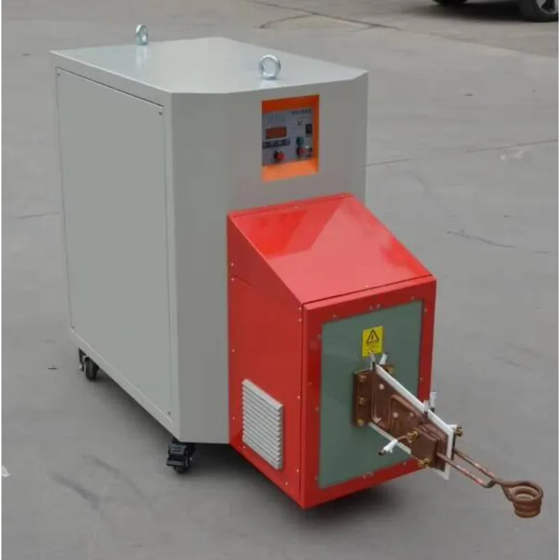 High Frequency 15KW Steel Iron Bar Bolts Induction Heating Induction Heater Machine for Blacksmith