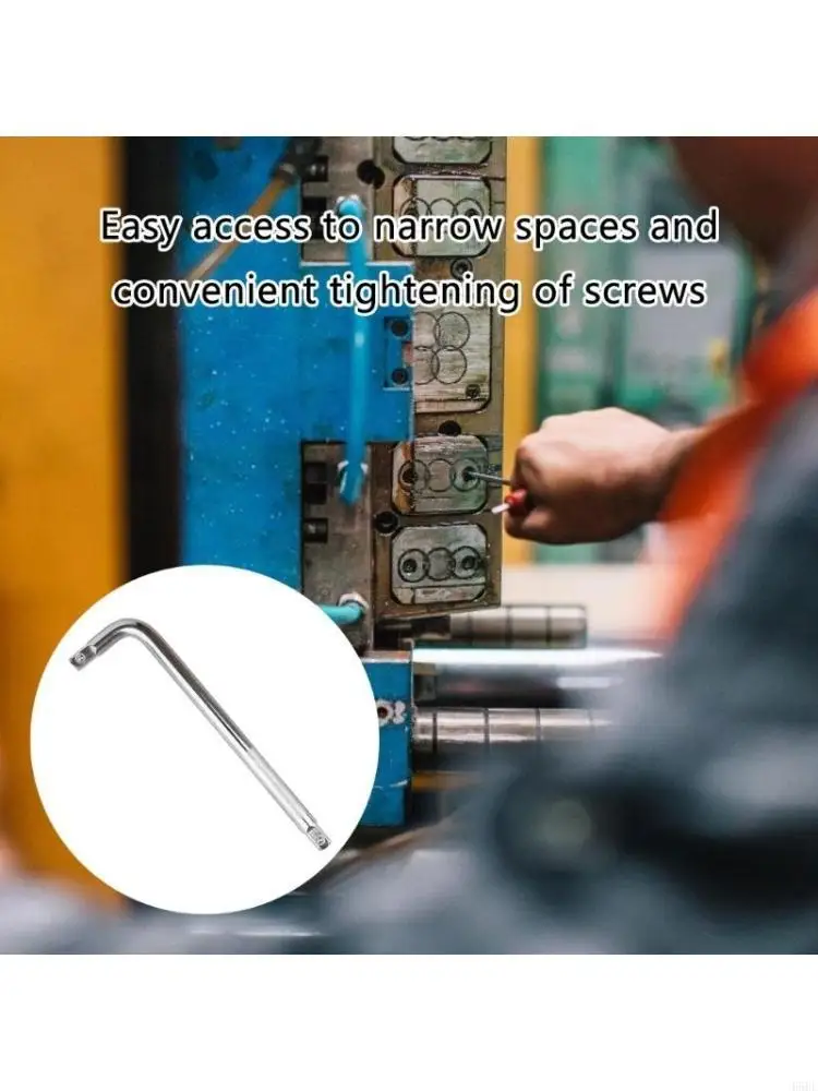 E5BE Professional 1/2inch Drive L Tool Tool for Secure Adpling Furniture Assembly