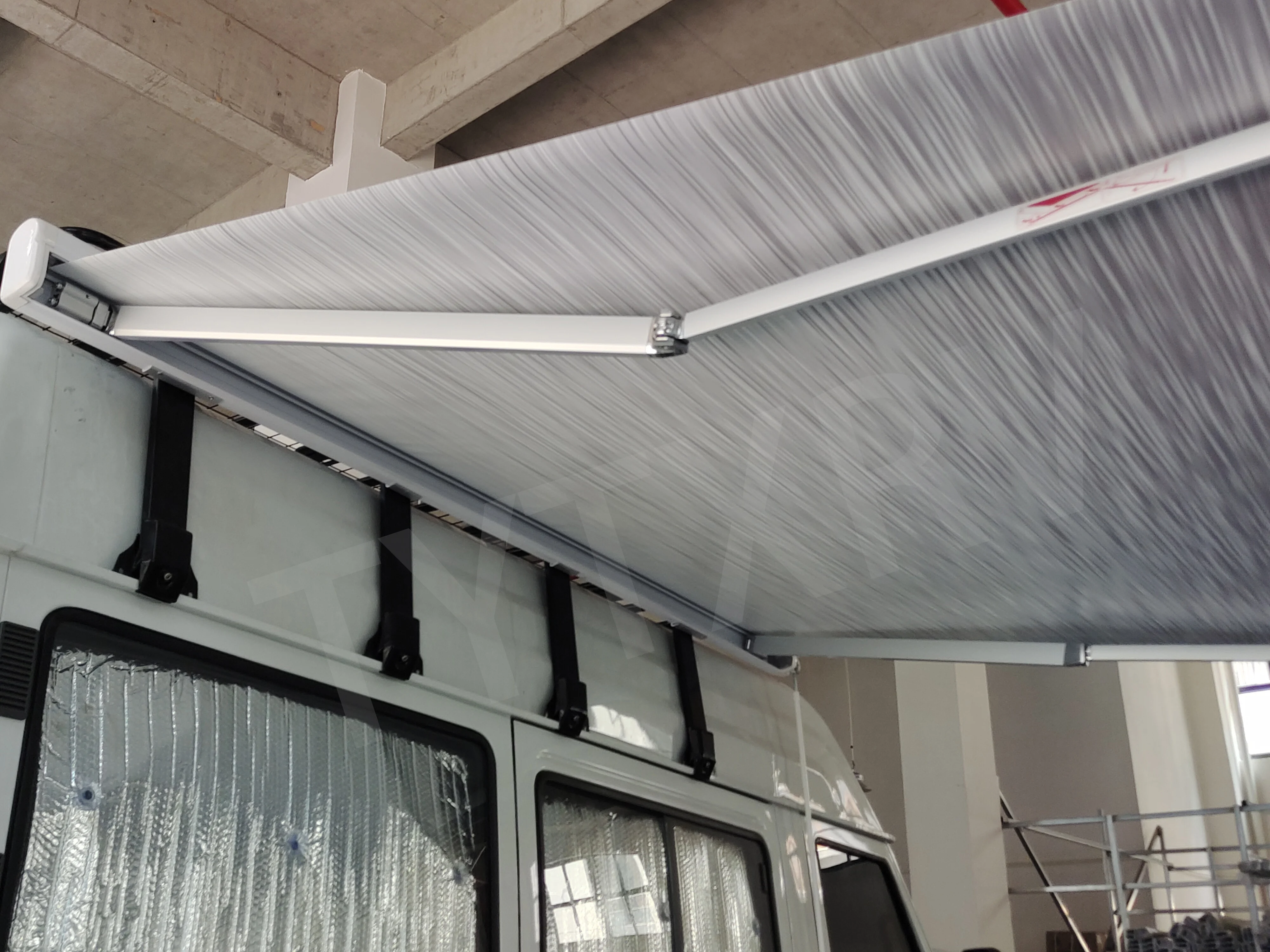 TYTXRV Camper Accessories RV Awning Electric/Manual Aluminum Alloy Retractable Awning