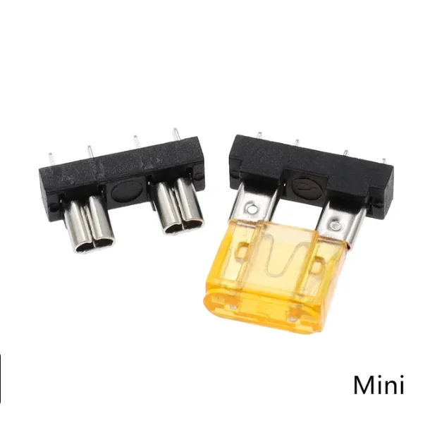 Car Fuse Holder PCB Board Standard Mini Micro Small Blade Auto Automotive Boat 32V Solder insertion for PCB board safety clips
