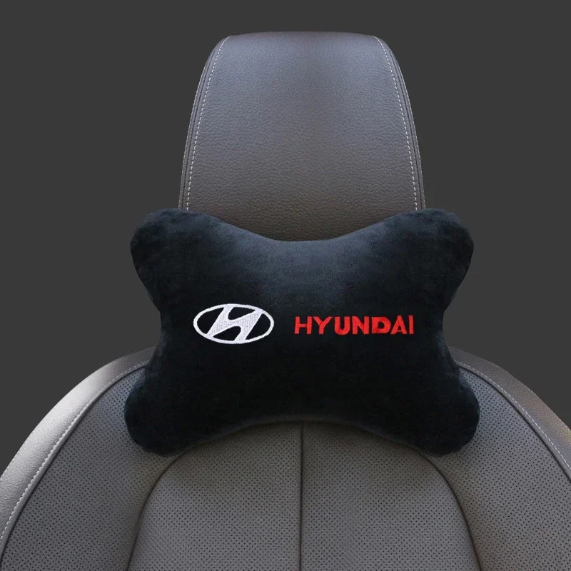 Car Headrest Neck Pillow Auto Seat Head Support Pad Protector Cushion for Hyundai i10 i20 i25 i30 N i30CW i40 i45 ix20 ix35 ix55