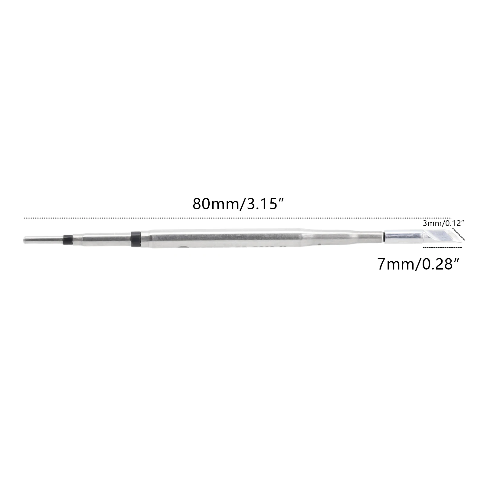 Soldering Tip for C210 for durable Stainless Steel Material Fast Heat Conduction for ideal for Various Chip level Repairs