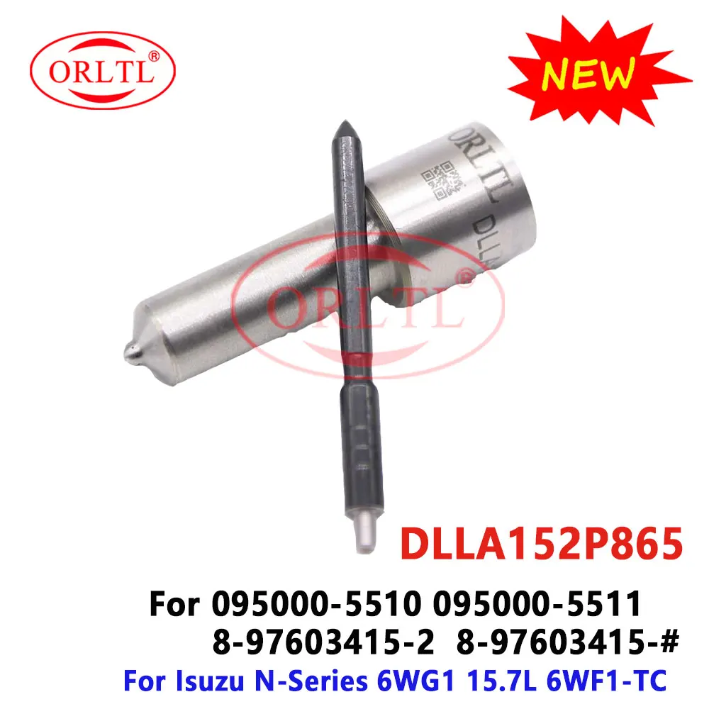 New DLLA152P865 Diesel DLLA 152 P 865 Common Rail Fuel Injector Nozzle 093400-8650 For Isuzu 6WF1-TC 095000-5511 8-97603415-2