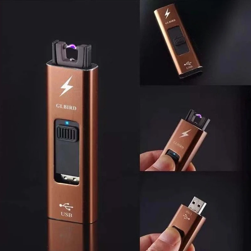 

Mini Arc Plasma Lighter with USB Charging Electronic Flameless Lighter Candle Kitchen Barbecue Lighters Smoking Men's Gifts