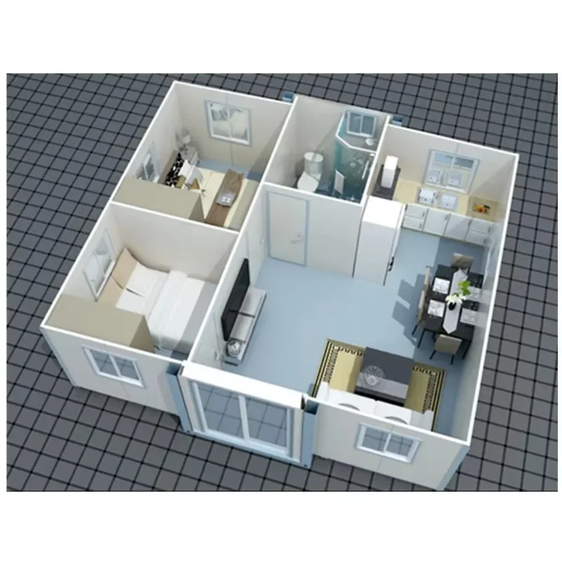 Extendable Containers House Container Houses Ready To Living with Washroom Kitchen Factory Provide