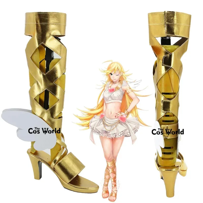 

Panty Stocking with Garterbelt Panty Anarchy Angel Form Customize Anime Cosplay Shoes Boots