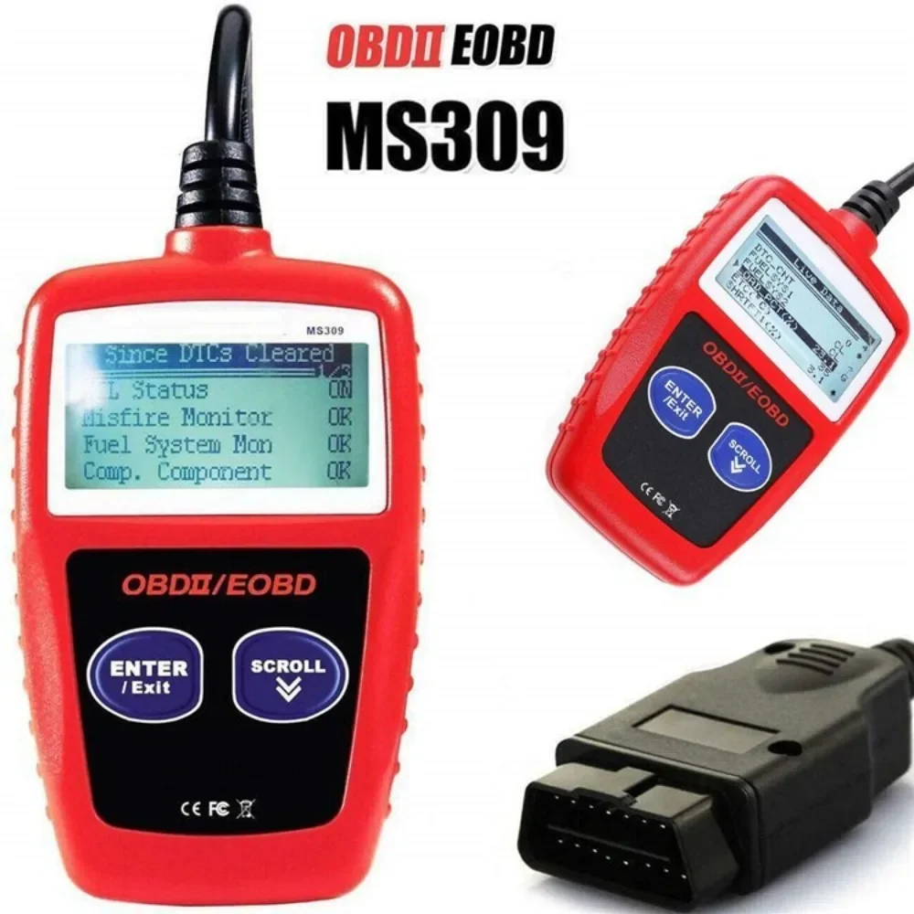 

Profession MS309 OBD2 CAN BUS Engine Reader Automotive Diagnostic Instrument Upgrade 10 Languages Car Fault Diagnosis Instrument