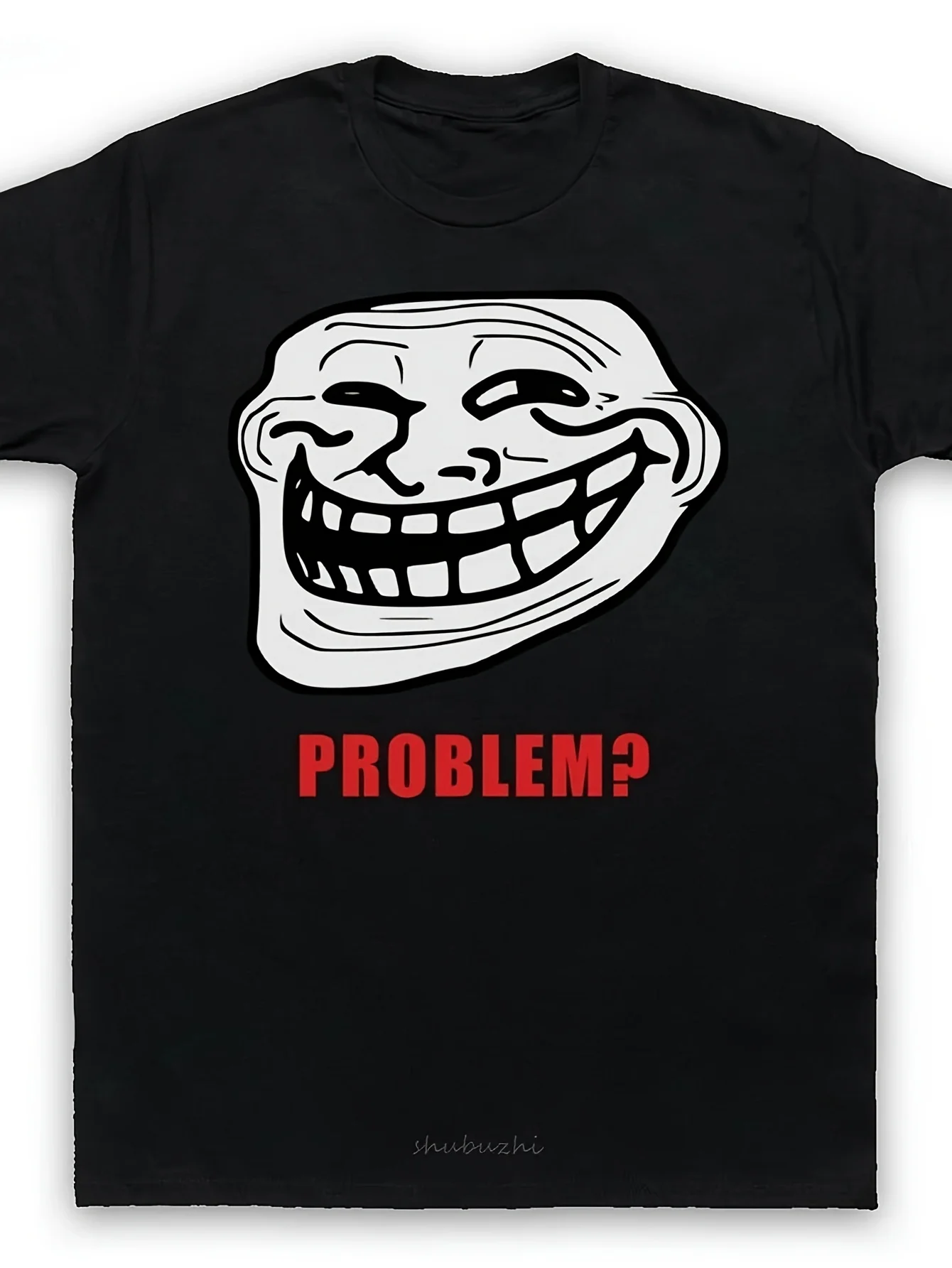 

TROLLFACE MEME RAGE COMIC FUNNY TROLL JOKE INTERNET Mens Womens Kids T-Shirt TEE Shirt for Youth Middle-age Old Age