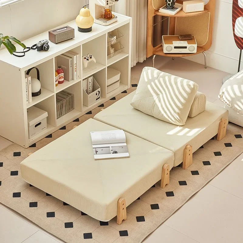 Morden Living Room Sofas Comfortable Folding Beds Lazy Sofa Chair Cheap Offers Single Sofa Bed Multifunction Home Furniture
