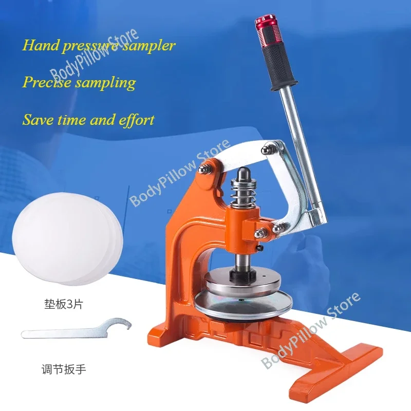 Hand pressure sampling knife Textile weight meter disc, paper sampler fabric cardboard aluminum foil tool