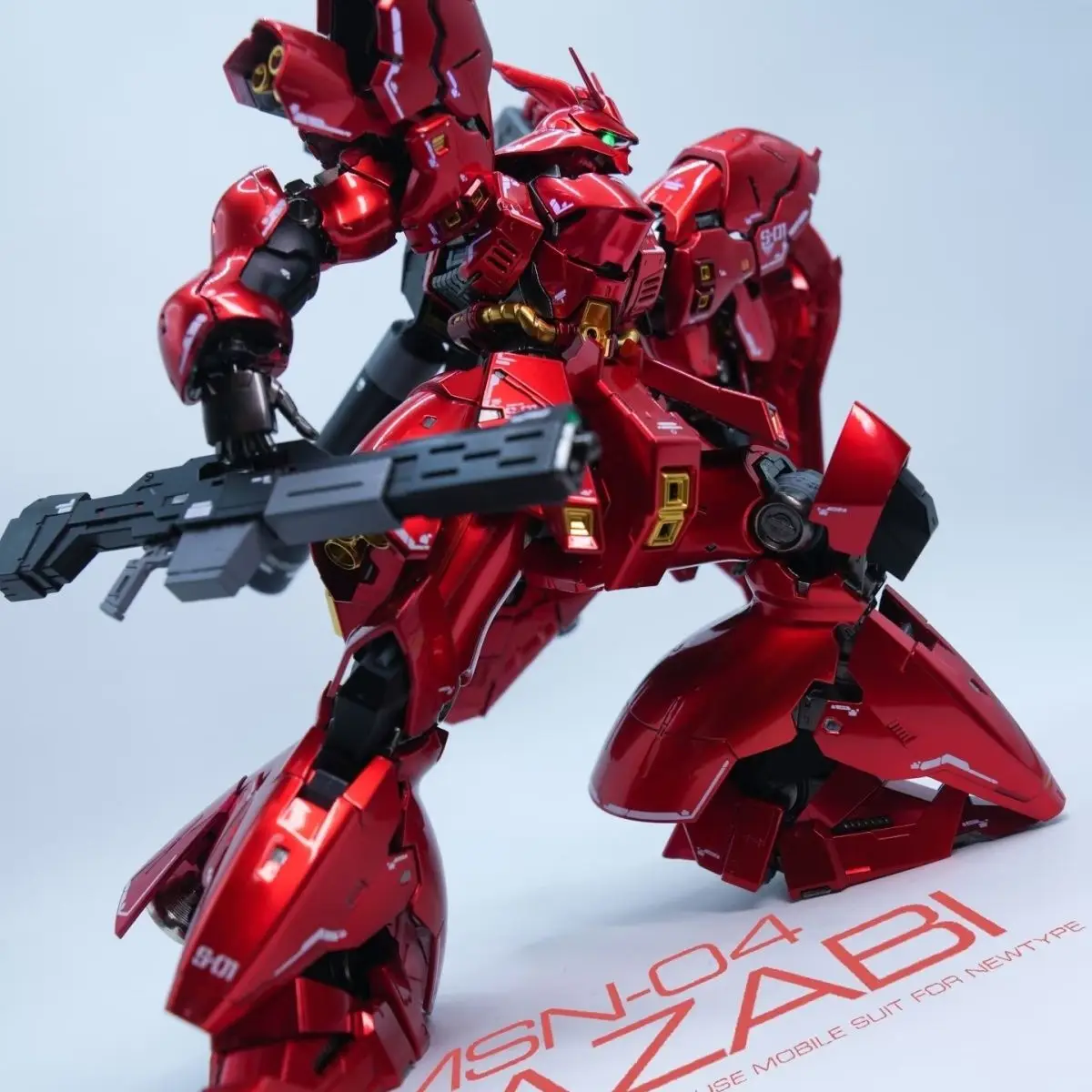 【منتج جديد】SI HAI MODEL Shazabi RG 1:144 لوحة طلاء معدنية تجميع نموذج عمل الشكل روبوت هدية الكريسماس قبل البيع