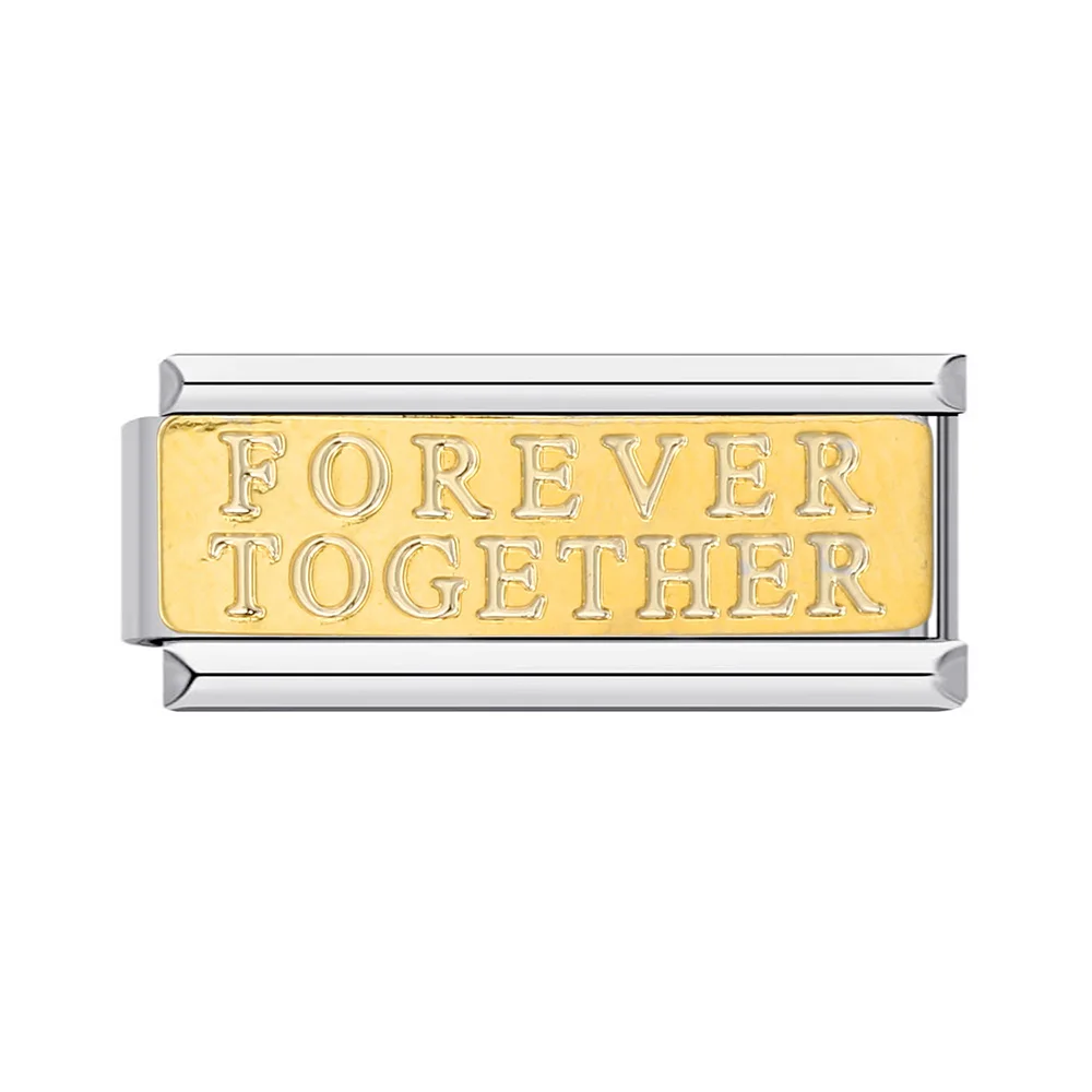 Fashion Stainless Steel Italian Charms Links Angel Wings Hamburger Heart Forever Baby Italian Jewelry Making Beads DIY Bracelets image 2