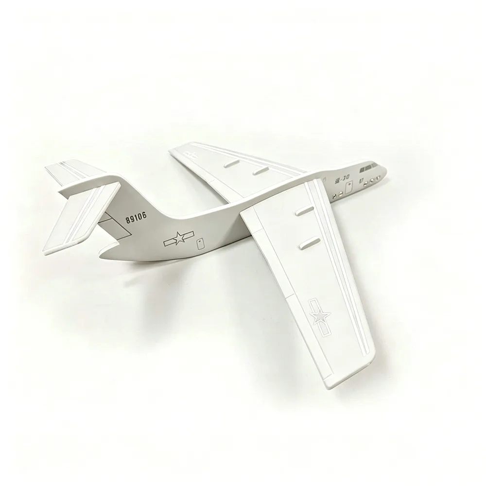 

New DIY Hand Throw Powered Flying Glider Triangle Wing 26*29cm Aircraft Model Planes Outdoor Airplane Glider For Children