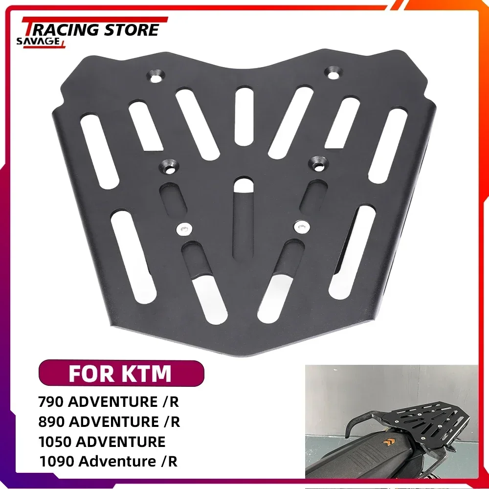 

2024 790 Motorycle Rear Rack Cargo Luggage Top Tail Carrier Box Holder For 890 1050 1090 Adventure /R Accessories Shelf Bracket