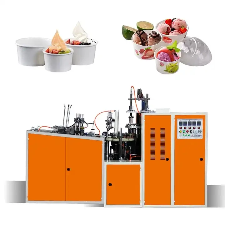 Automatic Paper Bowl Making Machine Cone Cake Cup Bowl Disposable Paper Bowl Forming Machines Price Forming Machine