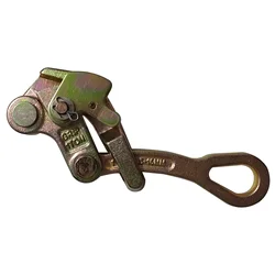 1T Manual Tool Cable Grip Cable Puller Clamp 2204 lbs (1T) Capacity Industrial Hand Tool for 2.5-16mm Steel Strands