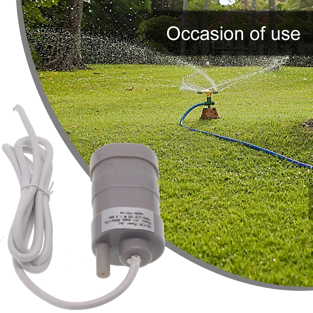 Watering Equipment Water Pump Yard Garden 12 Volt 12V 1500L/H Pump Camping Garden For Caravan Submersible Pump